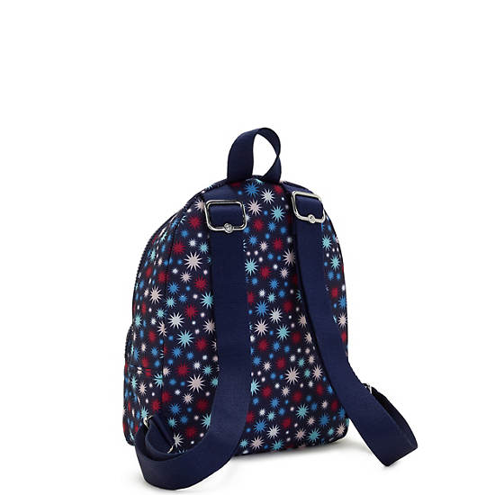 Kipling Paola Small Printed Sırt Çantaları Mavi | TR 1614CT